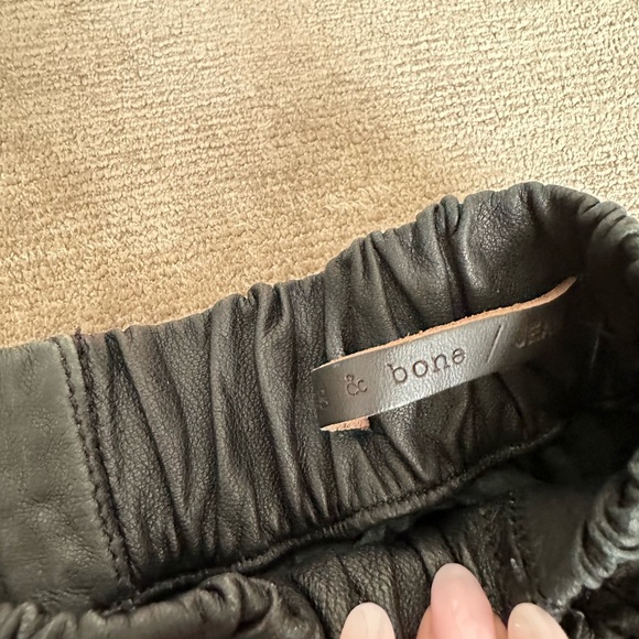 Rag & bone leather shorts - Picture 5 of 7